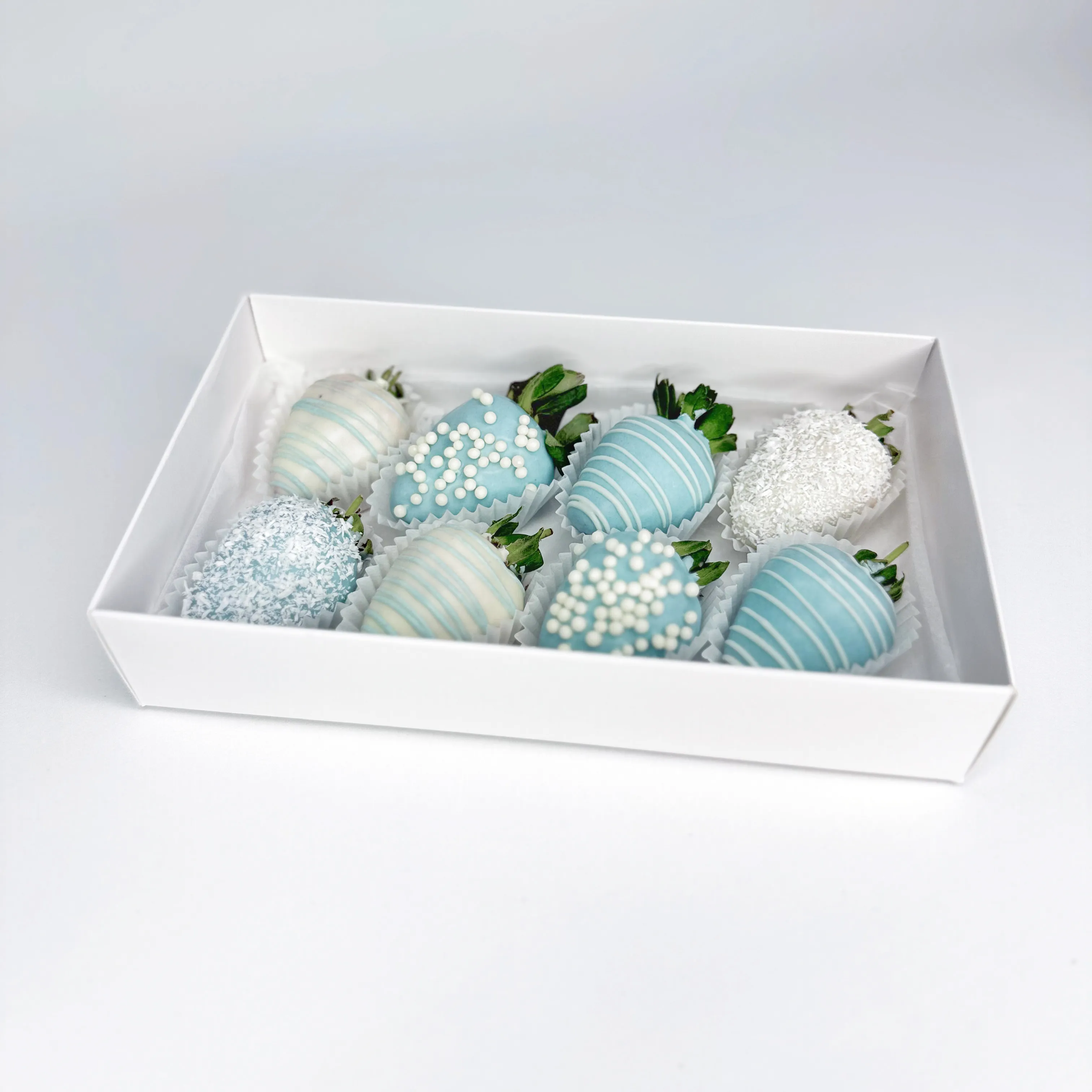 Букет Клубника в шоколаде Снегурочка