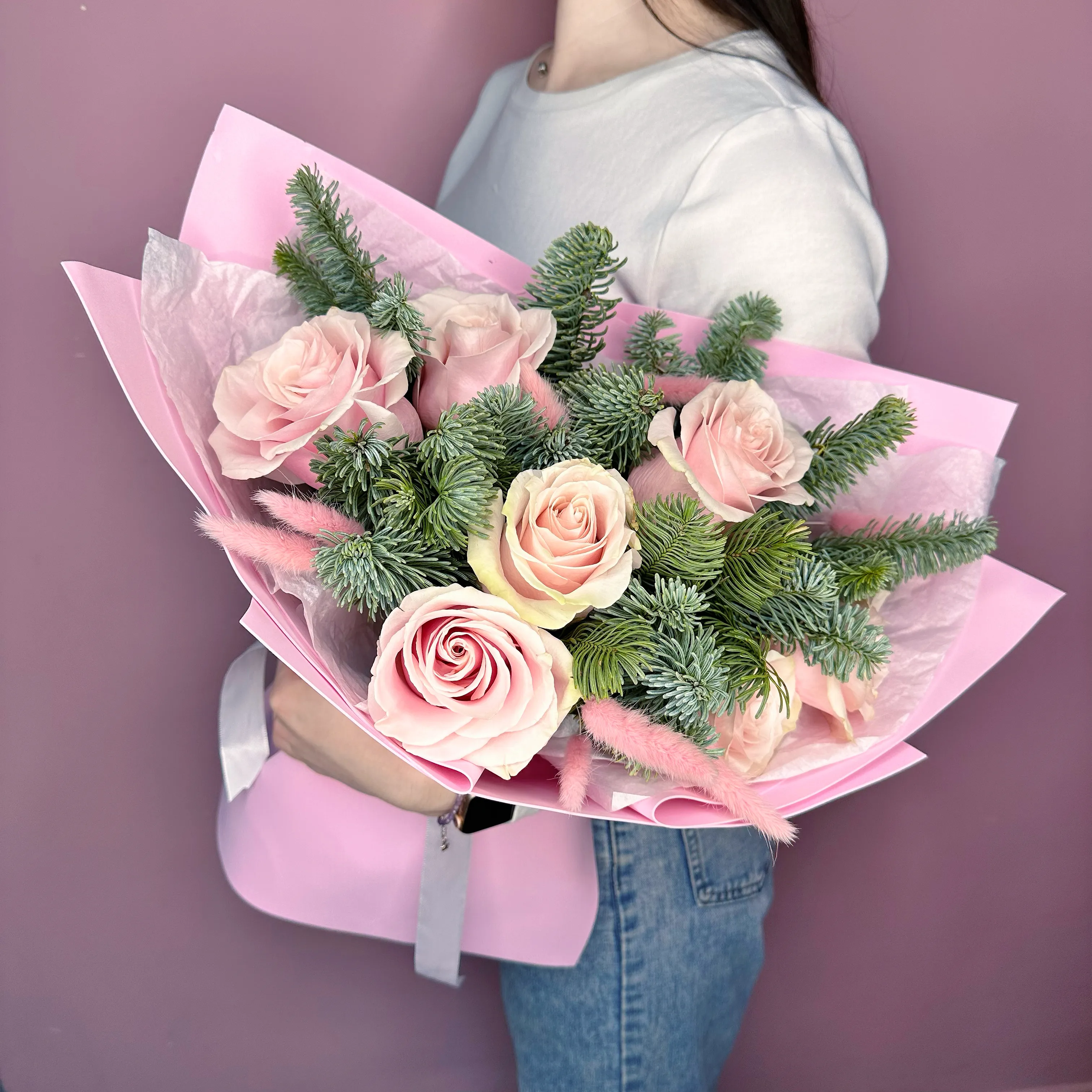 Букет Снежная симфония