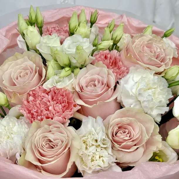 Букет Розовый закат