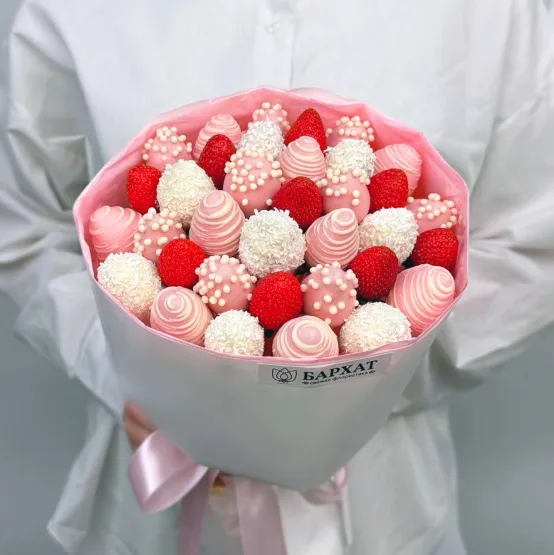 Букет Клубничные фантазии Букет Клубничные фантазии