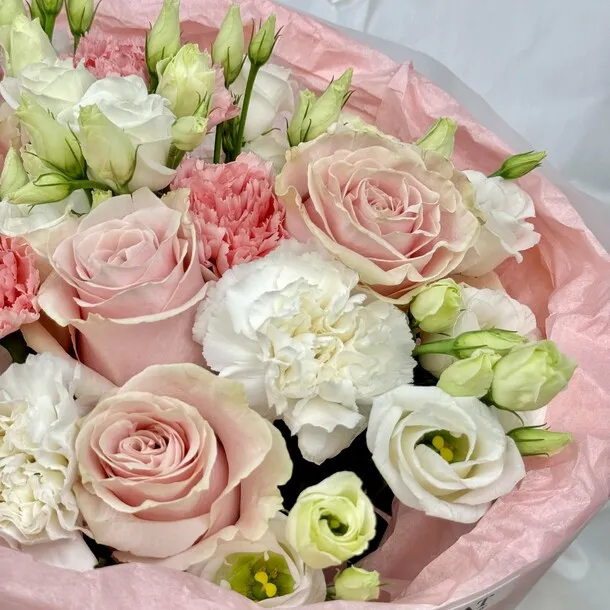 Букет Розовый закат