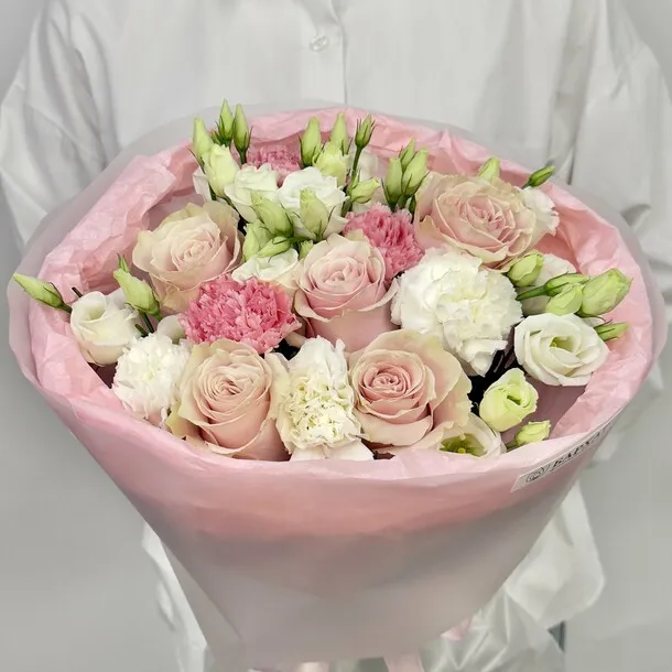 Букет Розовый закат