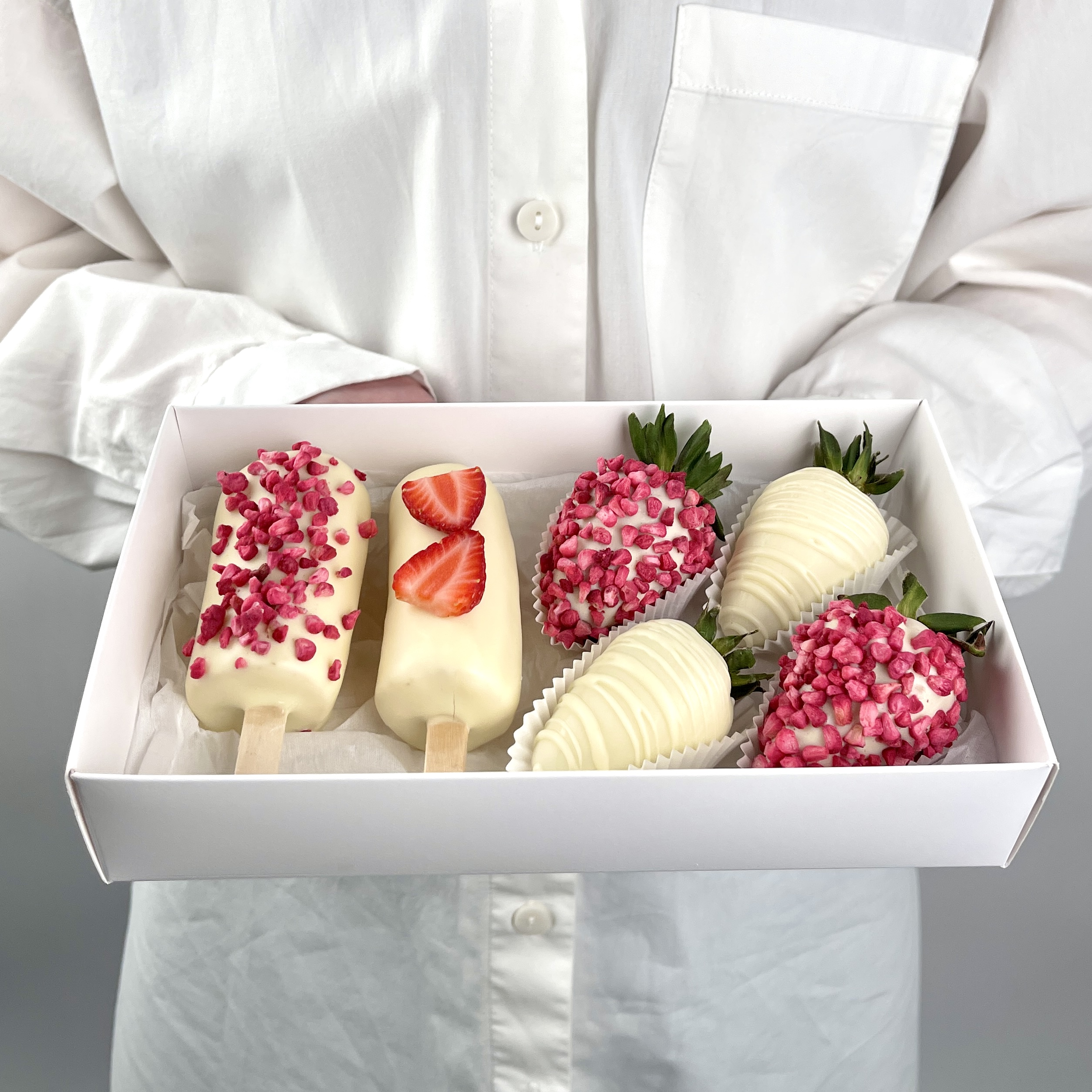 Букет Бананы в шоколаде Фруктово-ягодная радость