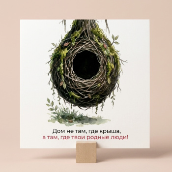 Букет Мини-открытка Чебурашка