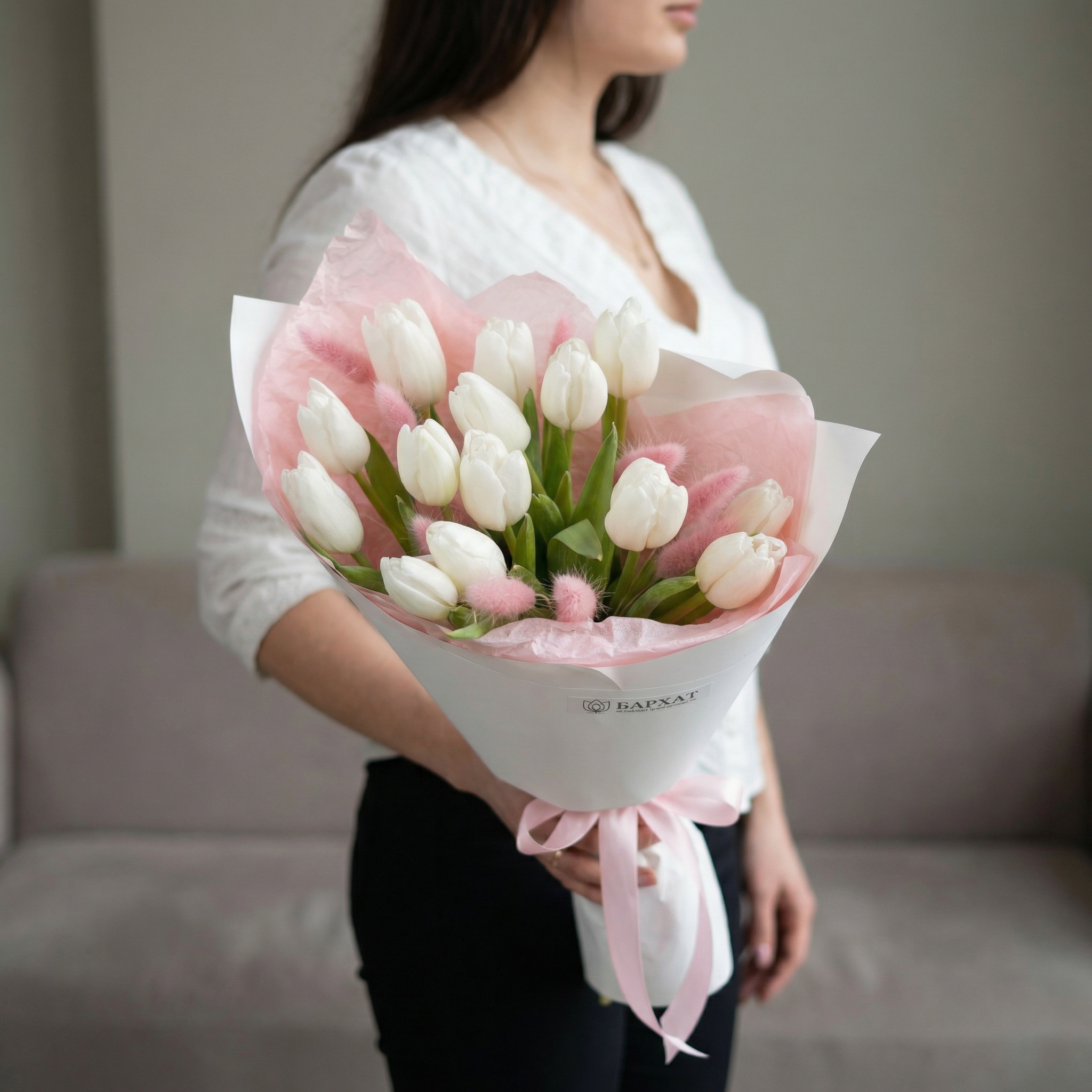 Букет Белый лотос