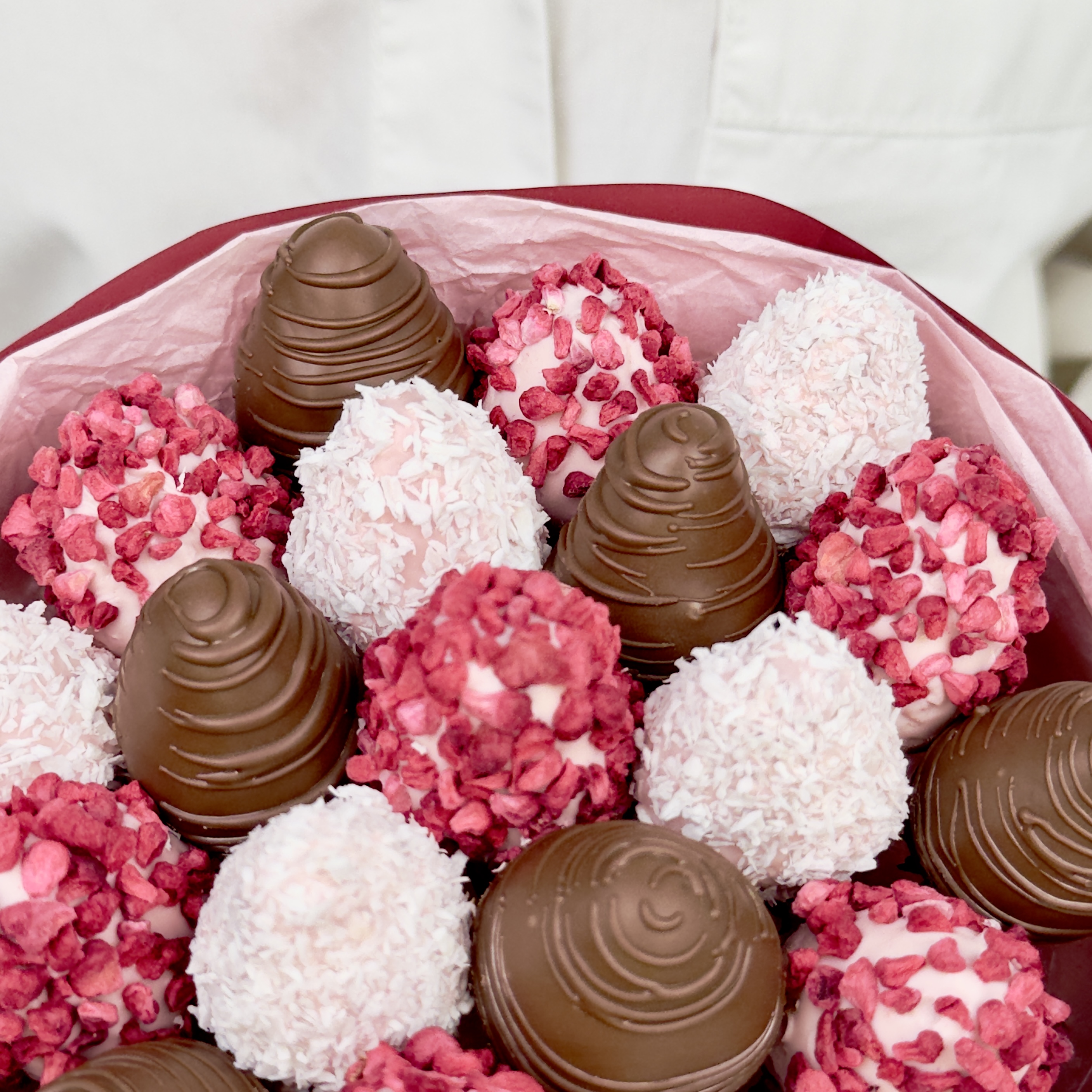 Букет Кокосовый поцелуй