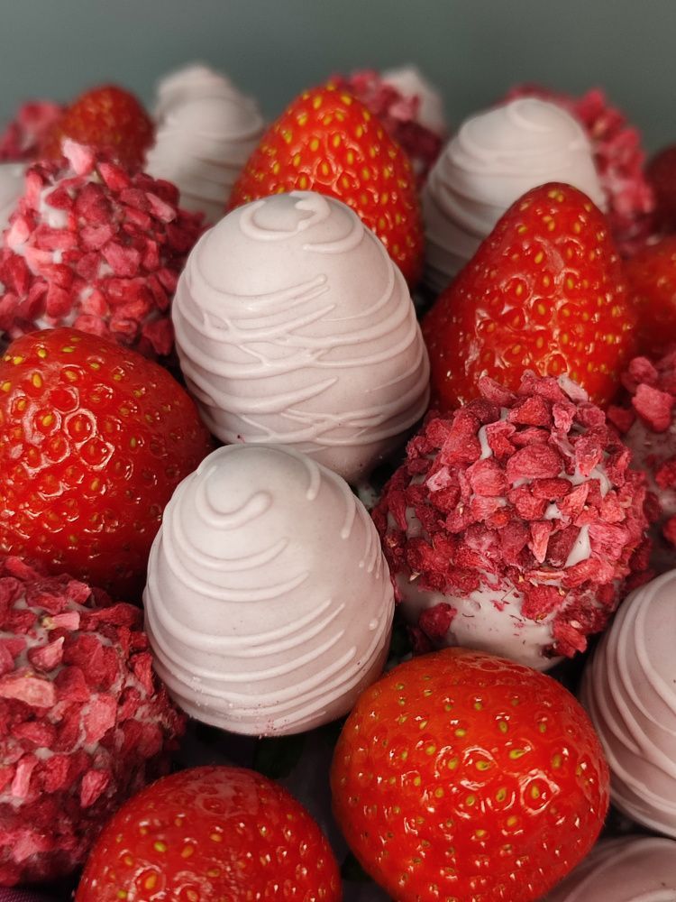 Букет Розовый бриз в розовом боксе