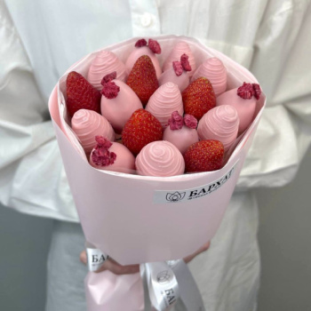 Букет Клубничный флирт