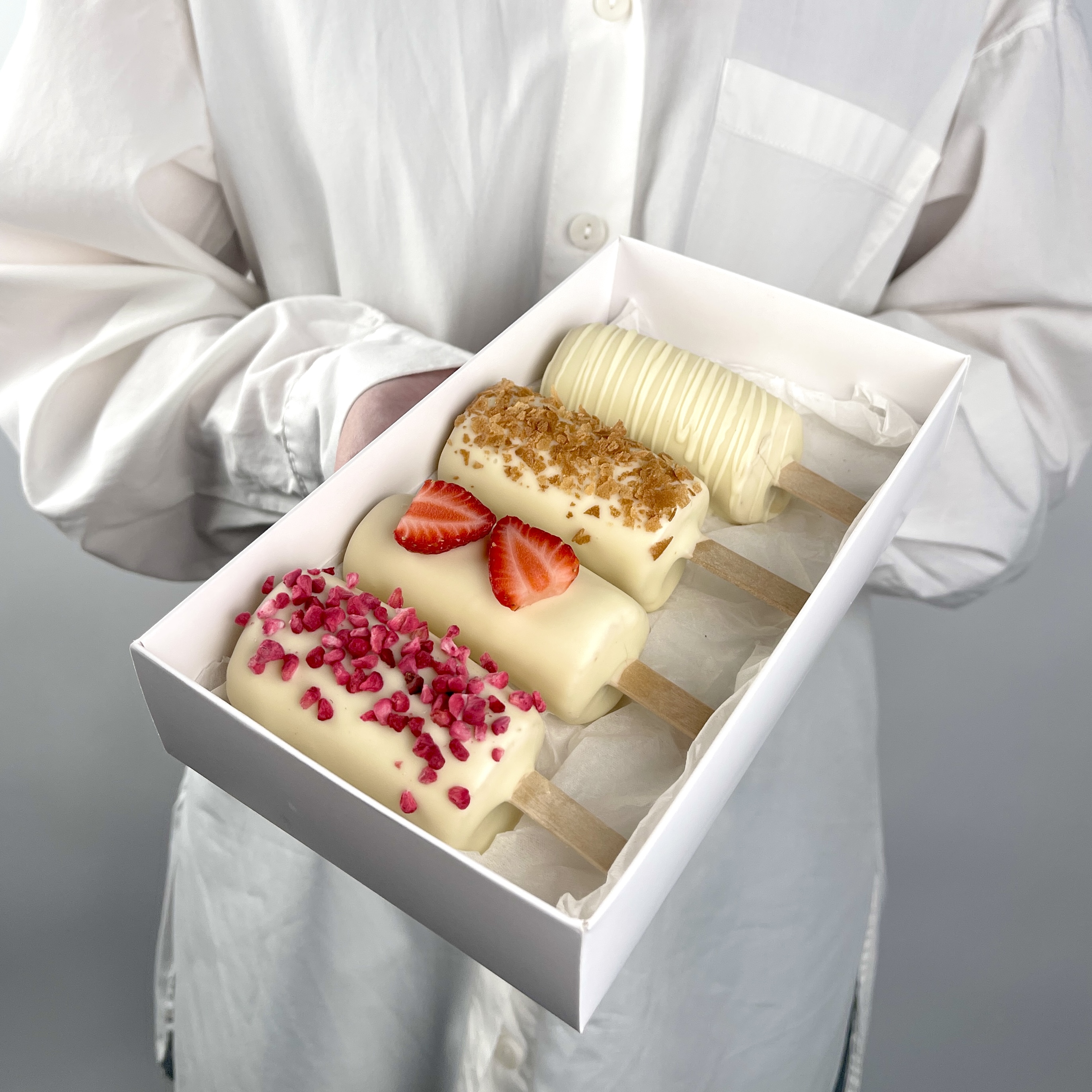 Букет Бананы в шоколаде Сладкий день