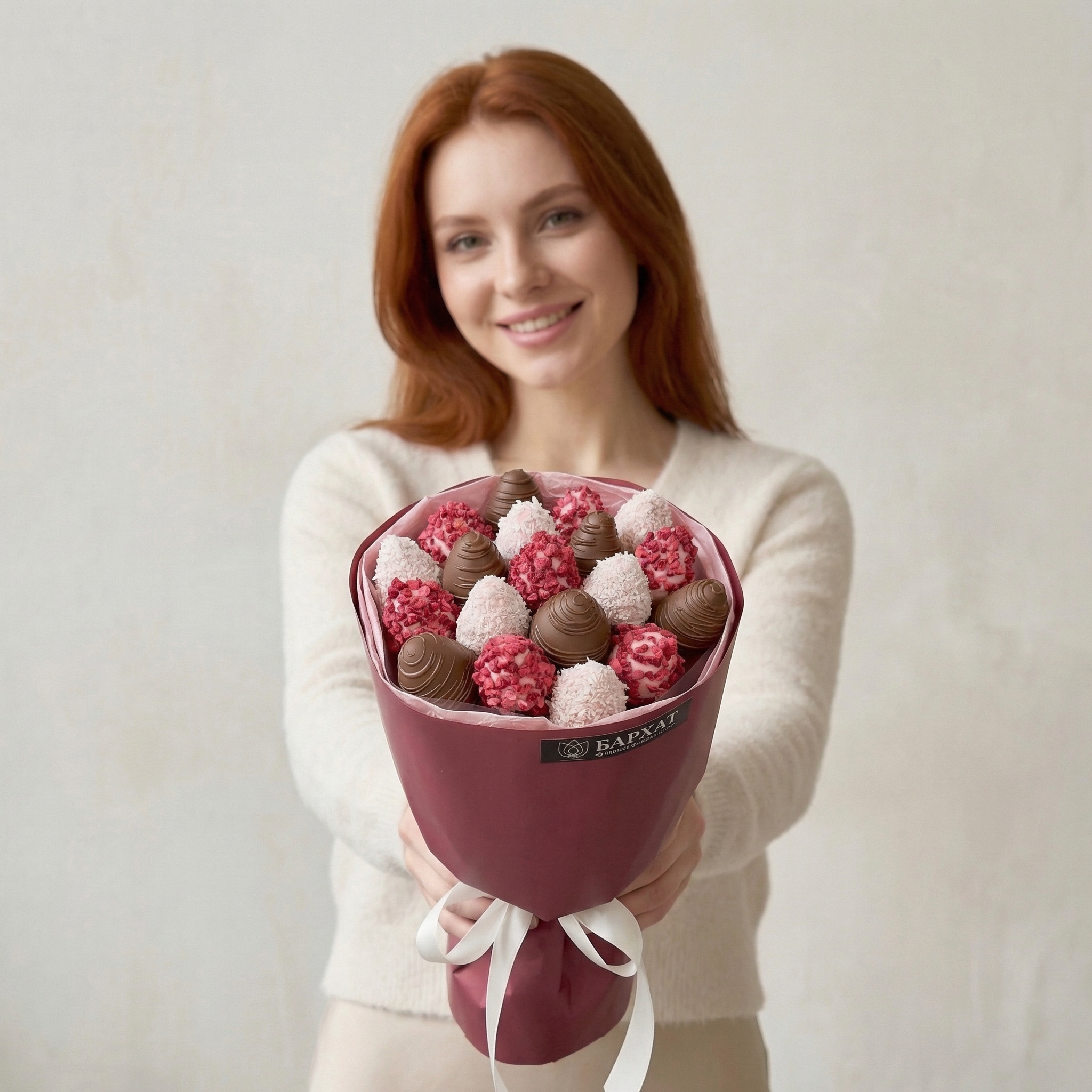 Букет Кокосовый поцелуй