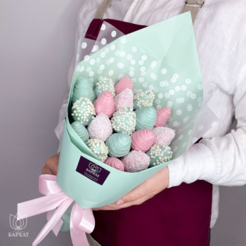 Букет Клубничный рай