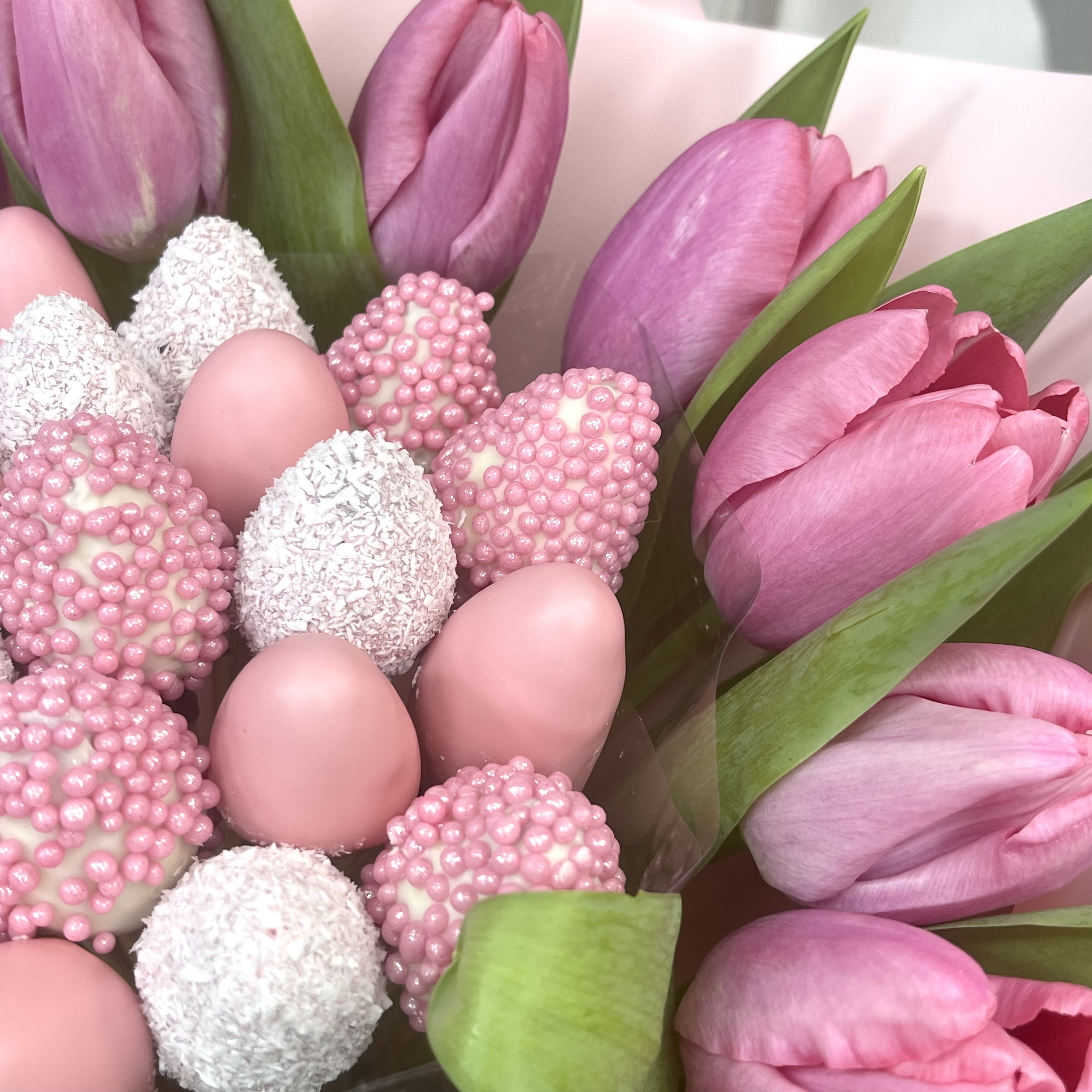 Букет Розовое послание