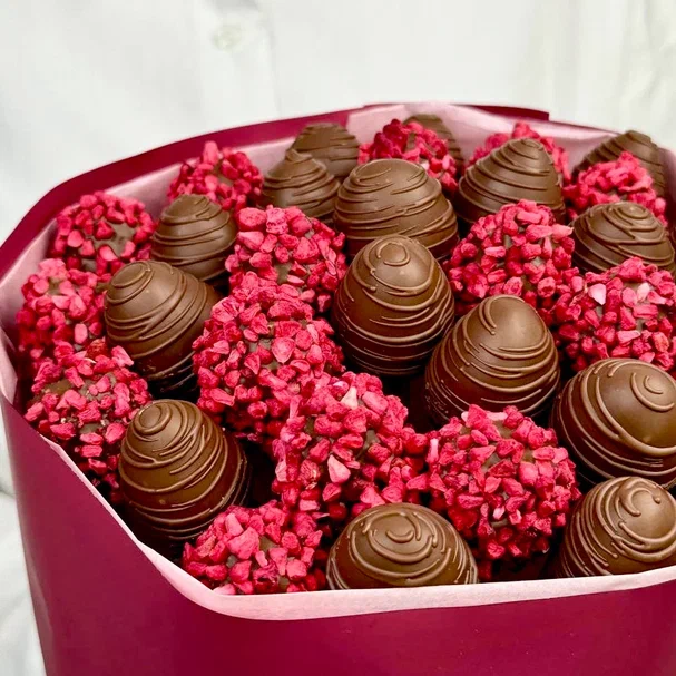 Букет Малиновый шоколад