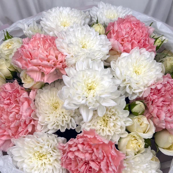 Букет Кремовое чудо